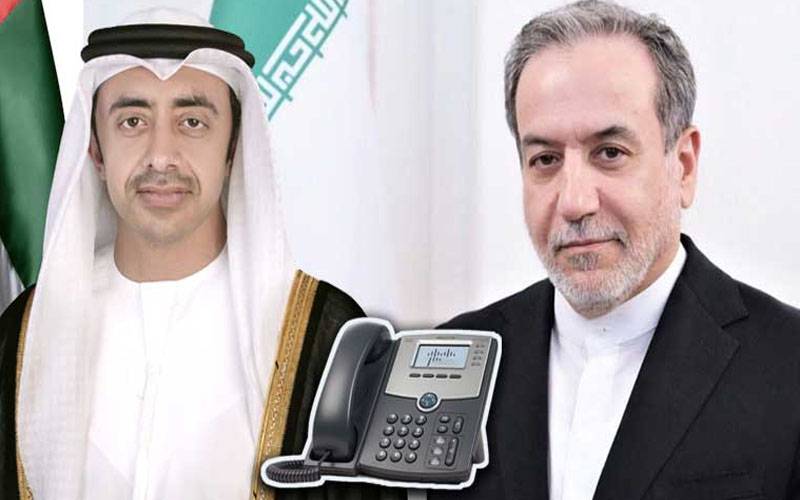 یو اے ای اور ایرانی وزرائے خارجہ کا رابطہ، مذاکرات کے تسلسل پر زور