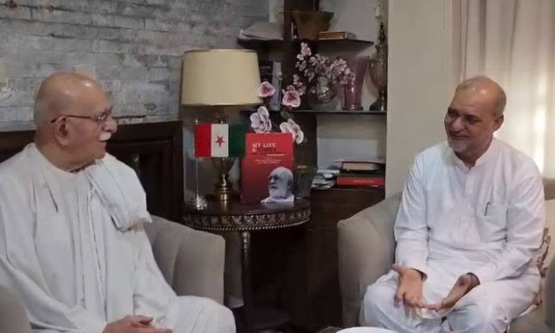 حافظ نعیم الرحمان اور محمود خان اچکزئی کی ملاقات، آزاد کشمیر کی صورتحال پر تشویش کا اظہار
