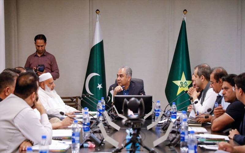  محسن نقوی کی زیر صدارت پی سی بی بورڈ آف گورنرز کا 84واں اجلاس،27 -2026 کے سرپلس بجٹ کی متفقہ منظوری