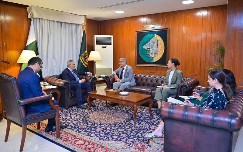نائب وزیراعظم سے کینیڈین ہائی کمشنر کی ملاقات