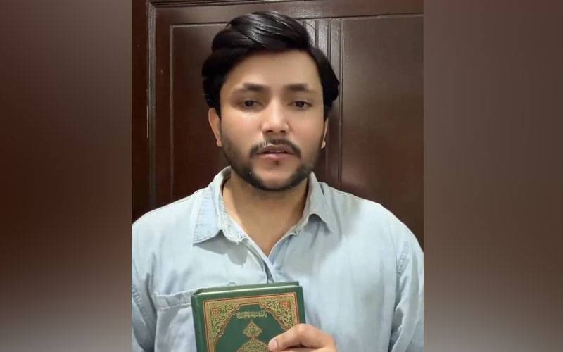 ’’یہ ہمارا فیملی میٹر ہے‘‘ٹک ٹاکرعلی حیدرآبادی کا بیوی کو طلاق دینے کے بعد قرآن ہاتھ میں پکڑ کرویڈیو بیان 