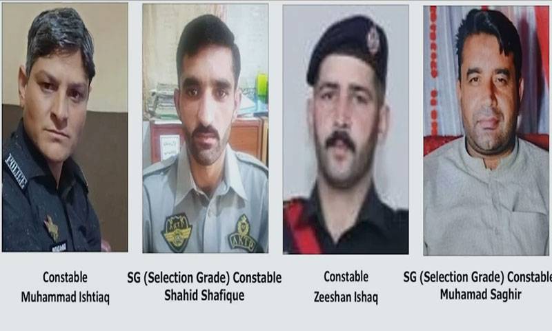 راولا کوٹ دھرنا، عوام کی عدم دلچسپی پر کالعدم جوائنٹ ایکشن کمیٹی کی بوکھلاہٹ ,4 پولیس اہلکار اغوا 