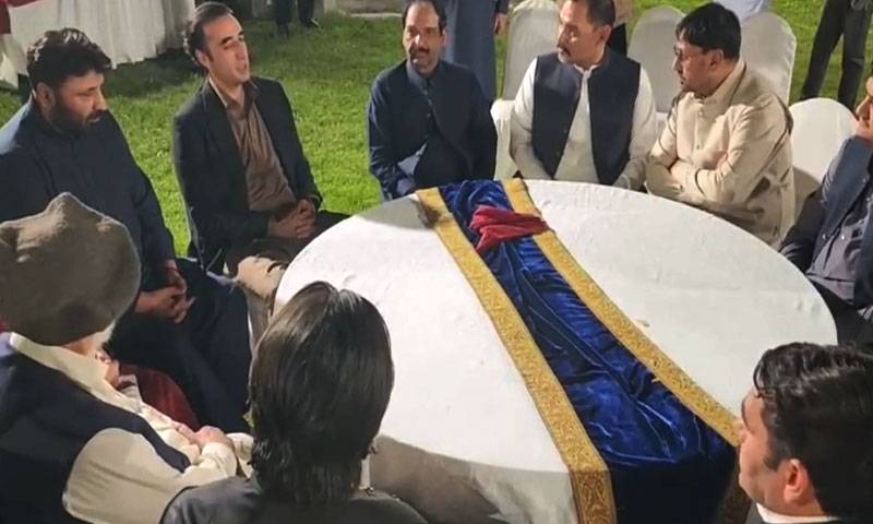 بلاول بھٹو زرداری کی گلگت بلتستان میں عشائیے میں شرکت، سیاسی شخصیات کی ملاقاتیں