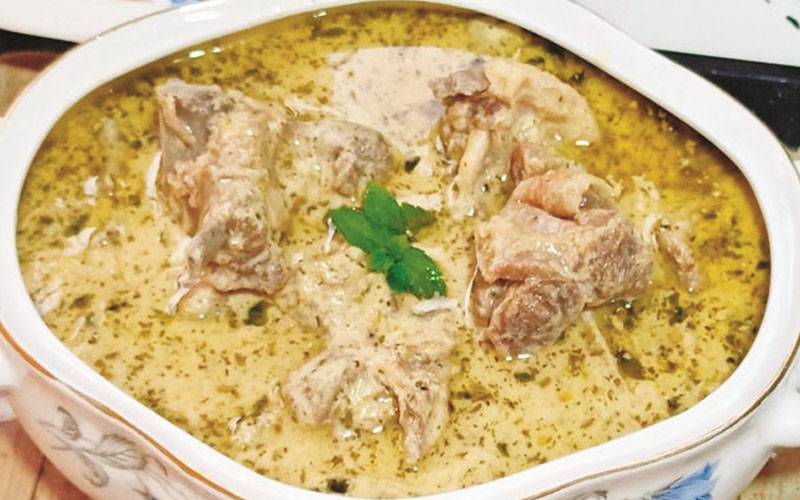  کشمیری یخنی گوشت بنانے کی ترکیب