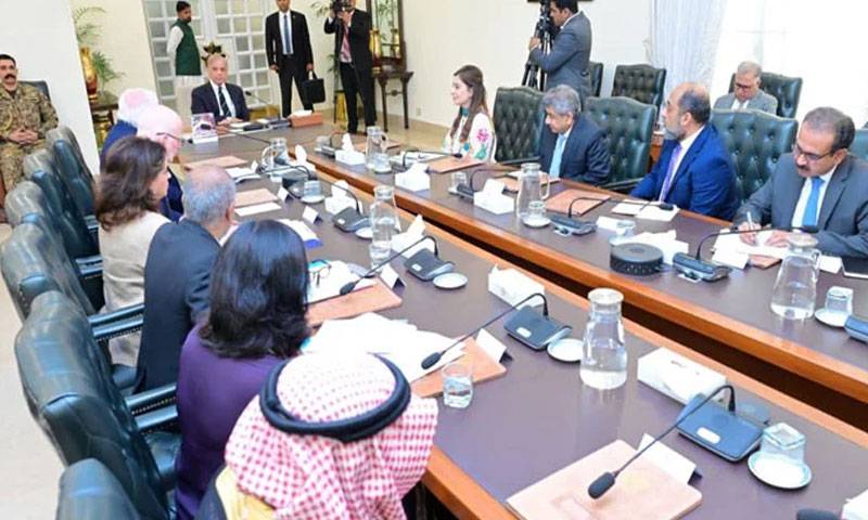 پولیو نگرانی بورڈ کے 7 رکنی وفد کی وزیراعظم شہباز شریف سے ملاقات