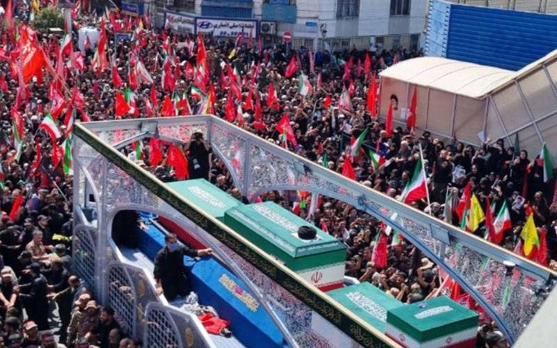ایران کے شہید رہبر اعلیٰ آیت اللہ خامنہ ای کی تدفین آج ہوگی ، لاکھوں افراد کی شرکت متوقع