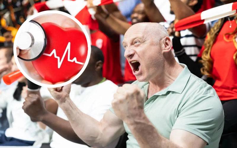 فٹبال میچزکا جنون دل کیلئے کتنا خطرناک؟