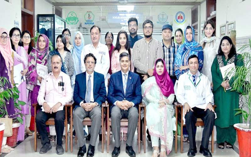امیر الدین میڈیکل کالج،لاہور جنرل ہسپتال میں ’’لیڈرشپ ان ہیلتھ کیئر‘‘ ورکشاپ