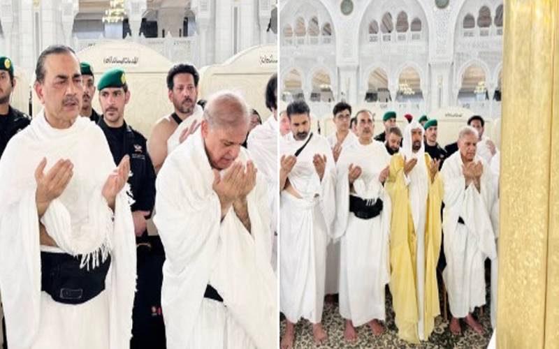 وزیراعظم،فیلڈ مارشل کا دورہ سعودی عرب، وفد کےہمراہ عمرہ اداکیا 