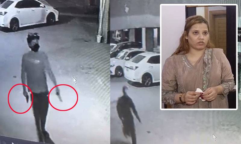 معروف سٹیج اداکارہ حنا شیخ کی گاڑی پر رات گئے فائرنگ، سی سی ٹی وی فوٹیج بھی موصول