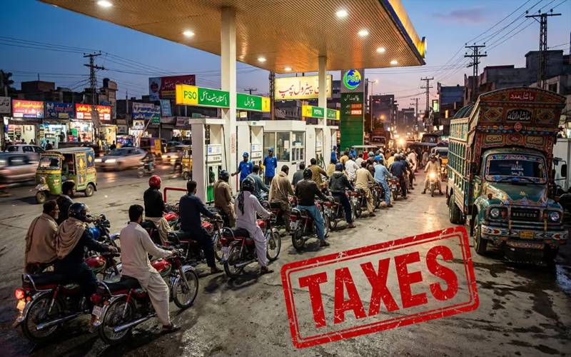 ٹیکسوں کا بوجھ: پیٹرول اصل قیمت سے 139.93، ڈیزل 116.10 روپے فی لیٹر مہنگا فروخت