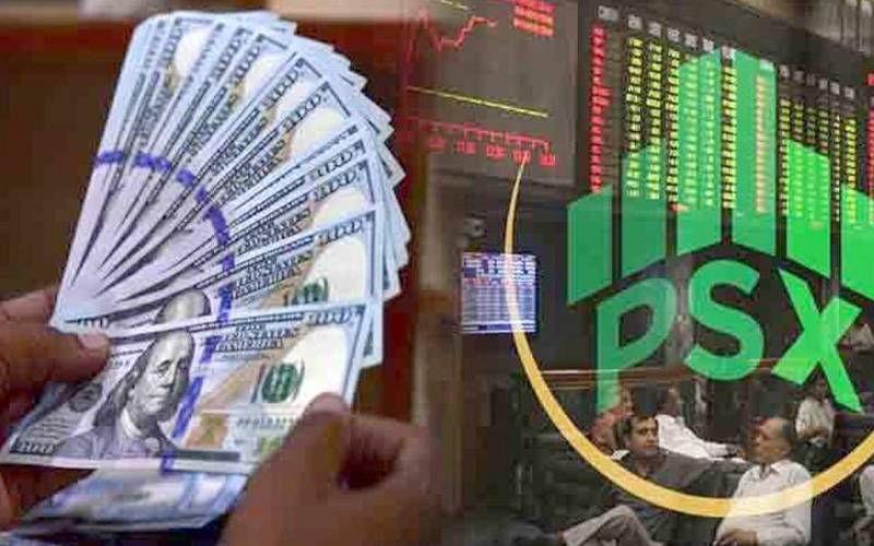 سٹاک مارکیٹ میں شدید مندی، انڈیکس 1000پوائنٹس گر گیا، ڈالر کی قیمت مستحکم