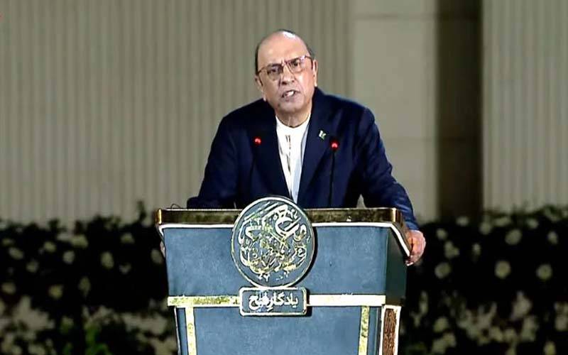 امن عمل میں دنیا کے ساتھ ہیں، پاکستان کے کردار کی دنیا معترف ہے، صدر زرداری