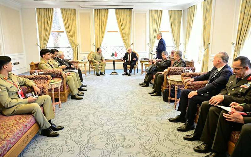 فیلڈ مارشل سید عاصم منیر کا دورۂ ترکیہ، استنبول میں اعلیٰ سطحی ملاقاتیں