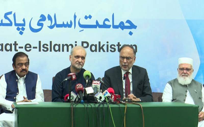 پیٹرولیم لیوی کیخلاف احتجاج، حکومت سے مذاکرات، جماعت اسلامی کا دھرنے جاری رکھنے کا اعلان
