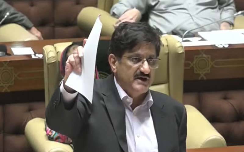 خبردار کرتے ہیں، قومی اسمبلی بھی سندھ کی تقسیم پر بات نہیں کرسکتی: وزیراعلیٰ سندھ