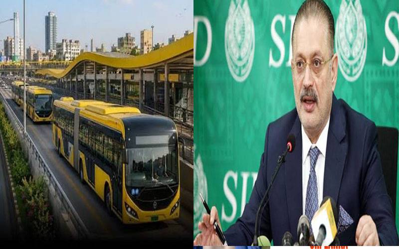 کراچی میں یلو لائن بی آر ٹی منصوبہ جلد مکمل کیا جائے گا ، شرجیل میمن