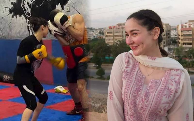 اداکاری اور گلوکاری کے بعد ہانیہ عامرکی باکسنگ رنگ میں انٹریویڈیووائرل