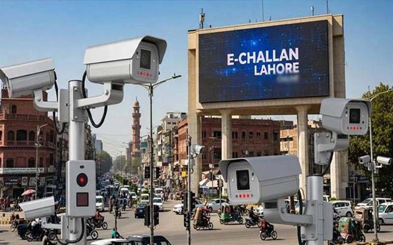 ٹریفک پولیس نے 104 چالان ادا نہ کرنے والی موٹر سائیکل پکڑ لی