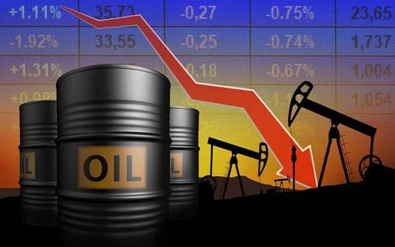 عالمی مارکیٹ میں تیل کی قیمتیں مسلسل تیسرے روز گر گئیں