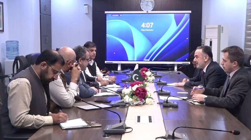  پاور ڈویژن نے ڈسکوز کی نجکاری سے متعلق کام مکمل کر لیا ، اویس لغاری کا ترک سفیر ڈاکٹر عرفان نذیر اوغلو سے ملاقات میں انکشاف