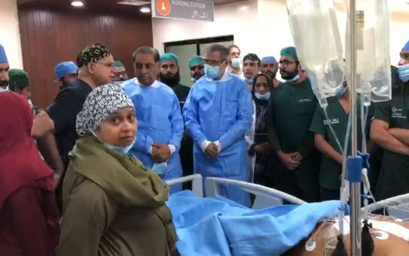 نواز شریف انسٹیٹیوٹ آف کارڈیالوجی سرگودھا میں پہلا بائی پاس آپریشن 