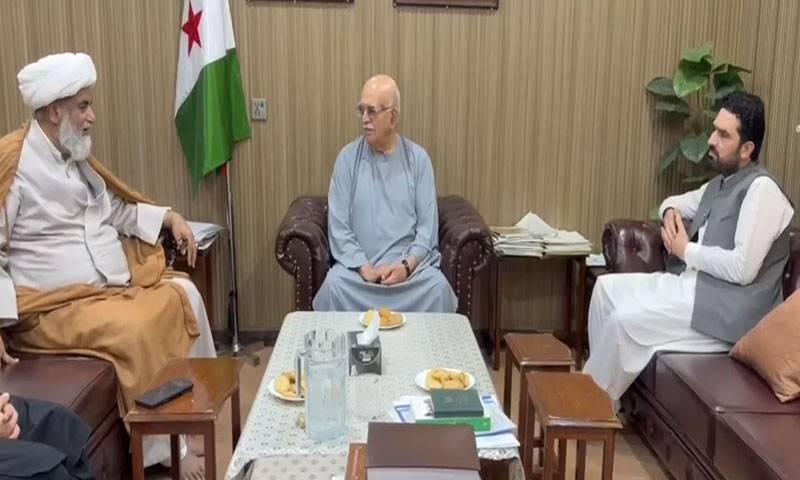  سہیل آفریدی کی قائدِ حزبِ اختلاف محمود خان اچکزئی ، علامہ ناصر عباس سے اہم ملاقات