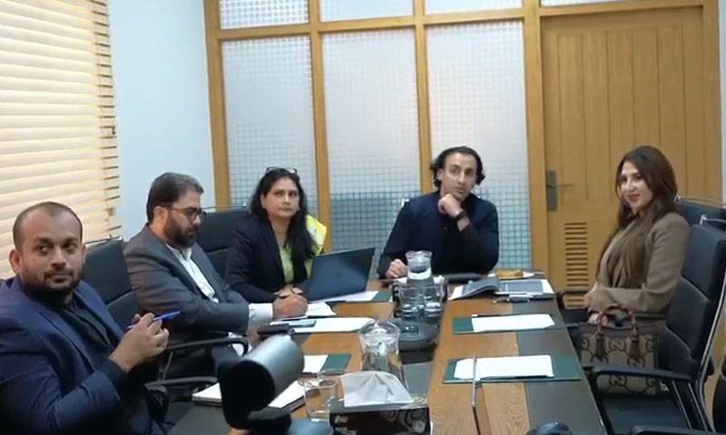 وزیر مملکت بلال بن ثاقب کی امریکی ناظم الامور نٹالی بیکر سے ملاقات