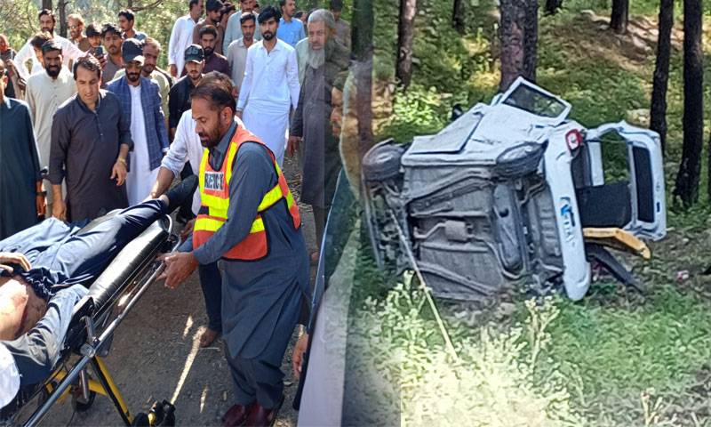 مانسہرہ :کار بے قابو ہو کر کھائی میں جاگری، 3 افراد جاں بحق، 5 زخمی