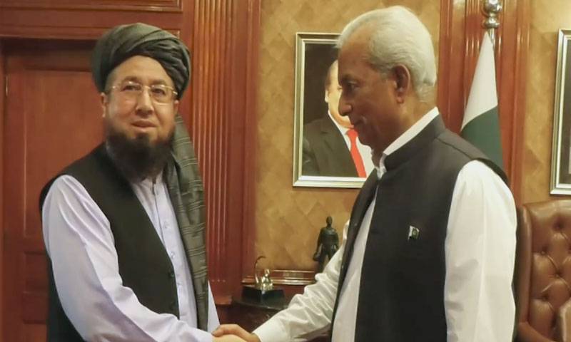 گورنر سندھ سید محمد نہال ہاشمی سے افغان قونصل جنرل سید عبدالجبار تاکحری سے ملاقات