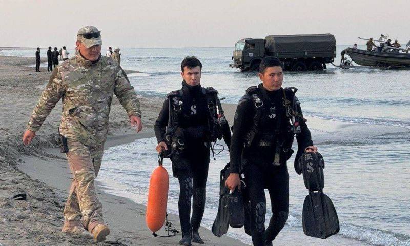 قازقستان :بحری مشقوں کے دوران 14 فوجی ہلاک ، 3 کو بچا لیا گیا 