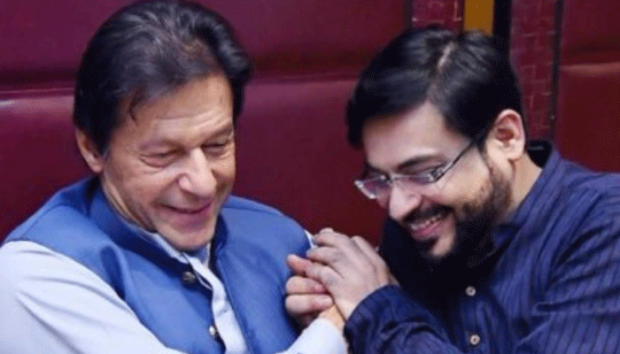 عمران خان،عامر لیاقت ،انتقال،ٹویٹر پیغام