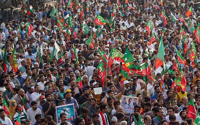 لانگ مارچ میں شامل افراد اور گاڑیوں کی تعداد پر سپیشل رپورٹ منظر عام پر آگئی