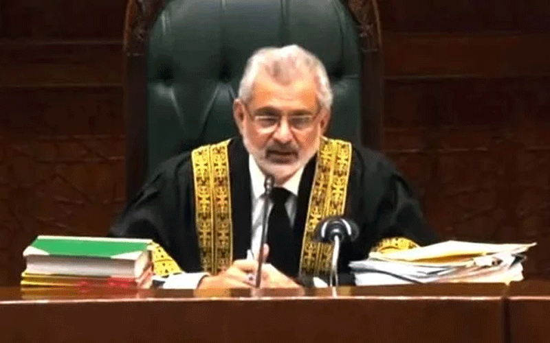 چیف جسٹس کی زیر صدارت فل کورٹ اجلاس آج دوبارہ شروع ہونے کاامکان