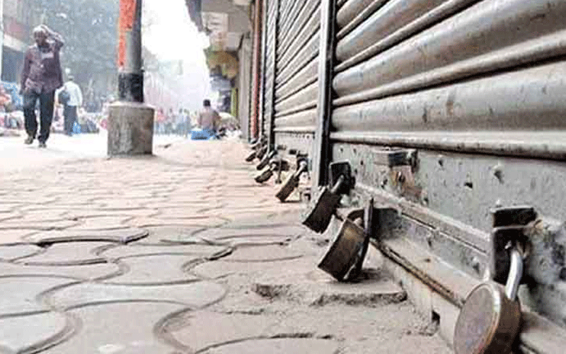  مستونگ، سکیورٹی خدشات کے پیش نظر تاجروں کو دکانیں بند کرنے کا حکم