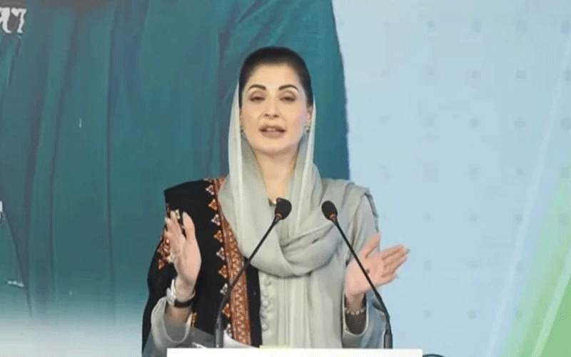  جعلی حکومت لوگوں کا حق اور ترقی کھا جاتی ہے:مریم نواز 