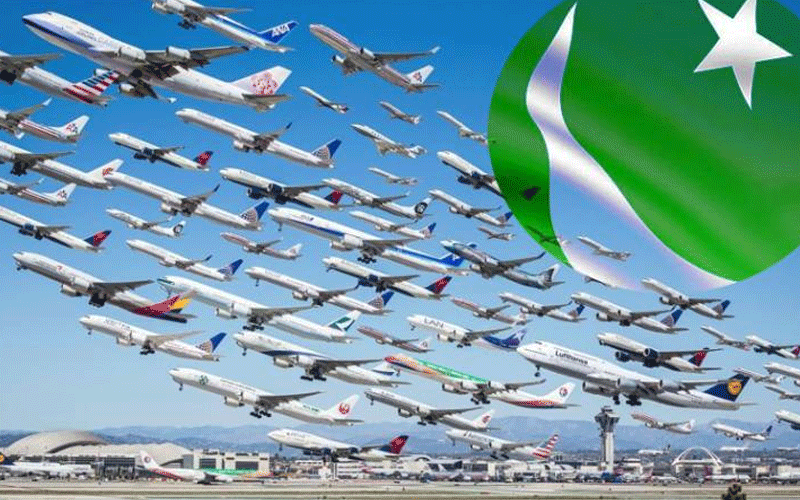 ملک بھر کے ایئرپورٹس سے مشرقِ وسطیٰ کیلئے 115 پروازیں منسوخ